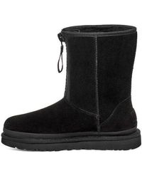 UGG - (Wmns) Classic Short Zipper Tape Logo Boot - Lyst