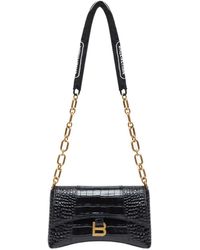 Balenciaga - (Wmns) Downtown Xs Shoulder Bag Crocodile Embossed - Lyst