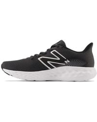 New Balance - 's Wide Fit M411lb3 Walking And Running Trainers - Black/white - Lyst