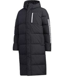 adidas - Neo Sports Hooded Down Jacket - Lyst