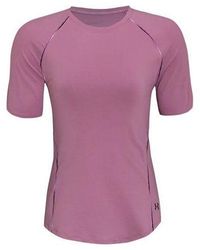 Under Armour - (Wmns) Rush Casual Breathable Training Sports Short Sleeve - Lyst