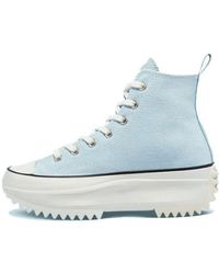 Converse - Run Star Hike High 'Summer Denim - Lyst