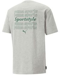 PUMA - Team Graphic T-shirt - Lyst