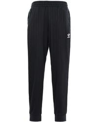 adidas - Originals Pinstripe Track Pants For Carbon - Lyst