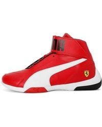 PUMA - Scuderia Ferrari X Kart Cat Mid 3 High 'Rosso Corsa' - Lyst