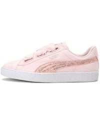 PUMA - (Wmns) Basket Heart Canvas - Lyst