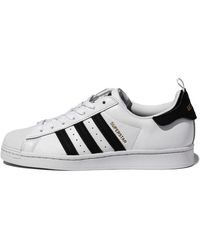 adidas - Originals Superstar Retro Low Top Skate Shoes White - Lyst