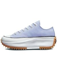 Converse - Run Star Hike Platform Low 'Serene Sapphire Gum' - Lyst