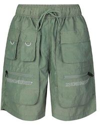 Nike - 23 Engineered Multiple Pockets Loose Cargo Sports Shorts 'Military' - Lyst