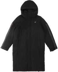 New Balance - Street Style Long Down Jacket - Lyst