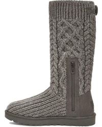 UGG - (Wmns) Classic Cardi Cabled Knit Boot - Lyst