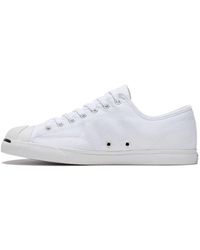 Converse Jack Purcell Lp Salty Slip On Sneakers in White for Men | Lyst