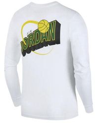Nike - Legacy Aj10 Alphabet Logo Printing Long Sleeves - Lyst