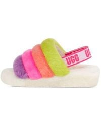 UGG - (Wmns) Fluff Yeah Slide Taffy Multi' - Lyst