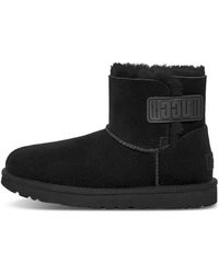 UGG - (Wmns) Mini Bailey Logo Strap Boot - Lyst