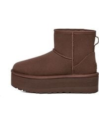 UGG - (Wmns) Classic Mini Platform 'Burnt Cedar' - Lyst