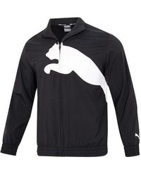 PUMA - Training Big Cat Lined Woven Jacket - Lyst