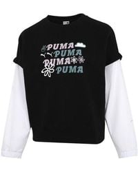 PUMA - (Wmns) 2-Fer Graphic Vest Top Logo - Lyst