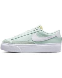 Nike - (Wmns) Blazer Low Platform 'Barely' - Lyst