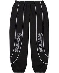 Supreme - Track Paneled Sweatpants - Lyst
