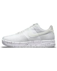 Nike - Air Force 1 Crater Flyknit Wolf' - Lyst