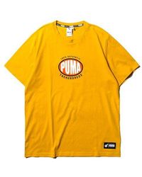 PUMA - X The Hundreds Logo Printed Short Sleeve Tee - Lyst