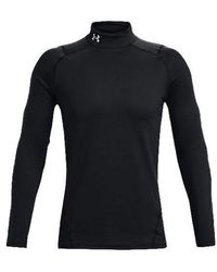 Under Armour - Coldgear Fitted Mock Long Sleeve T-Shirt - Lyst