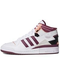 adidas - Forum Exhibit Mid Victory Crimson' - Lyst