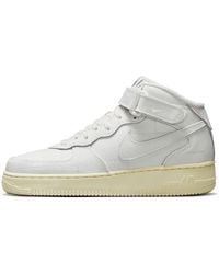 Nike - (Wmns) Air Force 1 '07 Mid Canvas' - Lyst