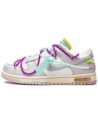 Nike - X Off- Dunk Low 'Lot 21 Of 50' - Lyst