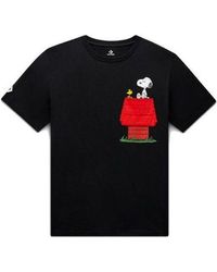 Converse - X Peanuts Pocket T-shirt - Lyst