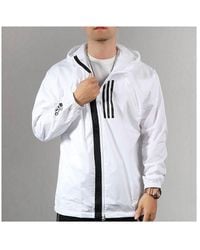 adidas - Sports Stylish Zipper Hooded Jacket - Lyst