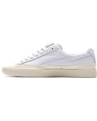 PUMA - Clyde Rubber Toe Leather Leisure Board Shoes - Lyst
