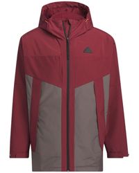adidas - City Escape Blocking Jacket Asia Sizing - Lyst