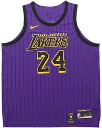 Nike - Kobe Bryant City Edition Authentic (los Angeles Lakers) Mens Nba Connected Jersey - Lyst