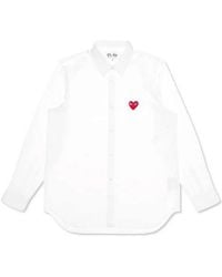 COMME DES GARÇONS PLAY - (Wmns) Shirt Emblem - Lyst