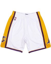 Mitchell & Ness - Nba Authentic Shorts Los Angeles Lakers 2009-10 - Lyst