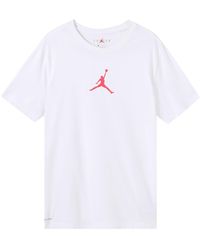Nike - Jumpman Logo Printing Pullover Round Neck Short Sleeve - Lyst
