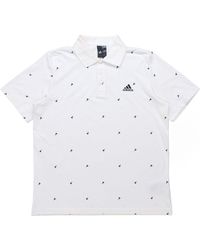adidas - Fi Polo Aop Logo Printing Training Sports Short Sleeve Polo Shirt - Lyst