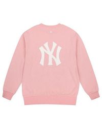 MLB - New York Yankees Printing Logo Sports Fleece - Lyst