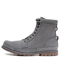 Timberland - Earthkeeper Original Leather 6 Inch Wide Fit Boots 'Dark Nubuck' - Lyst