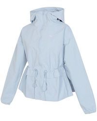 Nike - (Wmns) Sportswear Everything Wovens Oversized Hooded Jacket 'Light Armoury' - Lyst