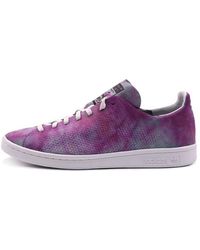 adidas - X Pharrell Stan Smith Hu Holi 'Chalk Coral' - Lyst