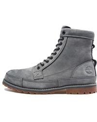 Timberland - Earthkeeper Original Leather 6 Inch Wide Fit Boots 'Dark Nubuck' - Lyst