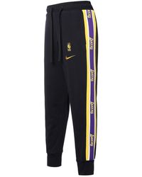 Nike - Nba Los Angeles Lakers Basketball Small Sports Long Pants - Lyst