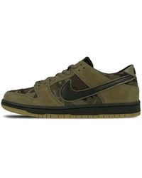 Nike - Zoom Sb Dunk Low Pro Camo' - Lyst