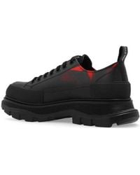 McQueen - Tread Slick Lace Up Sneakers - Lyst