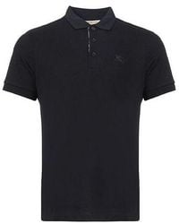 Burberry - Logo Lapel Short Sleeve Polo Shirt - Lyst