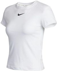 Nike - Sportswear Icn Clsh Cap Slv Ss T-shirts - Lyst