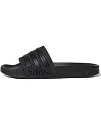 adidas - Adilette Shower Slides Lightweight Cozy Casual Slippers - Lyst